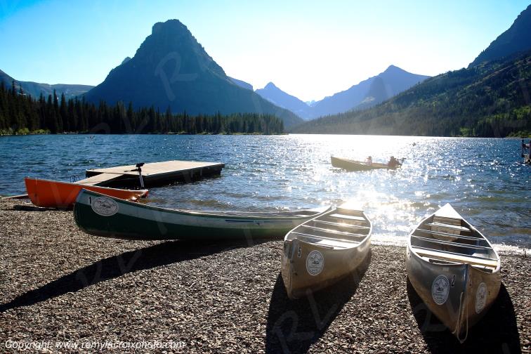 Two Medecine Lake Glacier National Park Montana USA www.remylacroixphoto.com