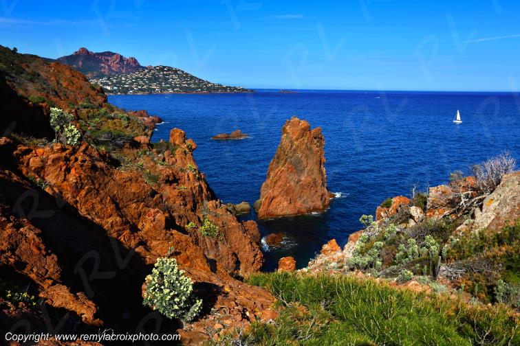 Cap du Dramont corniche de l'Esterel C�te d'Azur Var France
