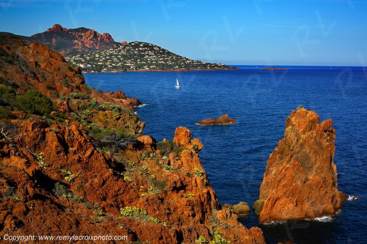 Cap du Dramont corniche de l'Esterel C�te d'Azur Var France