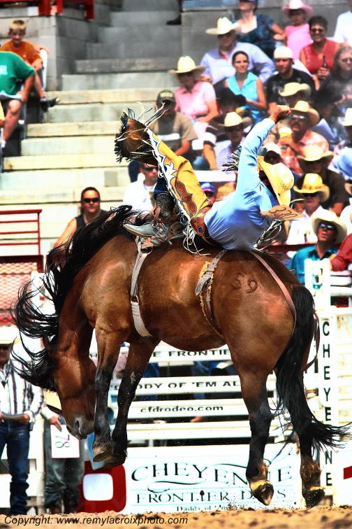Cheyenne Frontier Days rodeo Wyoming USA www.remylacroixphoto.com