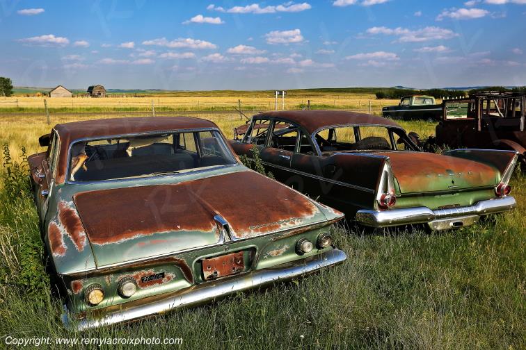 Plymouth Savoy 1962 Dodge Mayfair 1958 wrecks Saskatchewan Canada www.remylacroixphoto.com #wreck #plymouth #dodge