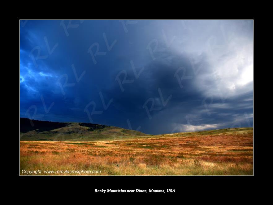 Rocky Mountains National Bison Range Montana USA www.remylacroixphoto.com