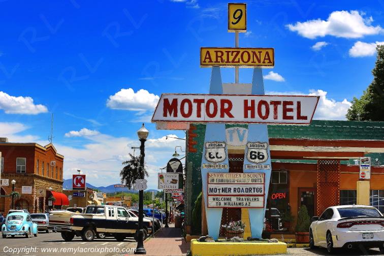 9 Arizona Motor Hotel Williams Route 66 Arizona USA www.remylacroixphoto.com