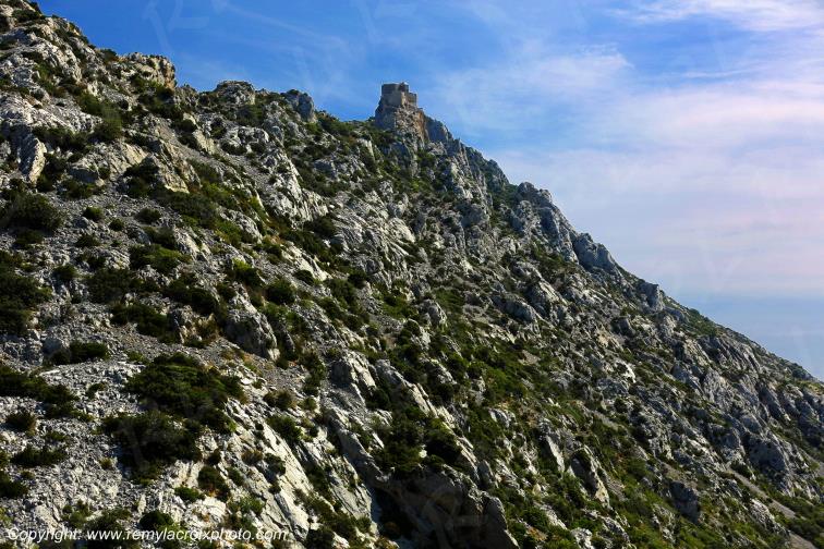 Ch�teau Cathare de Qu�ribus Corbi�res Aude France