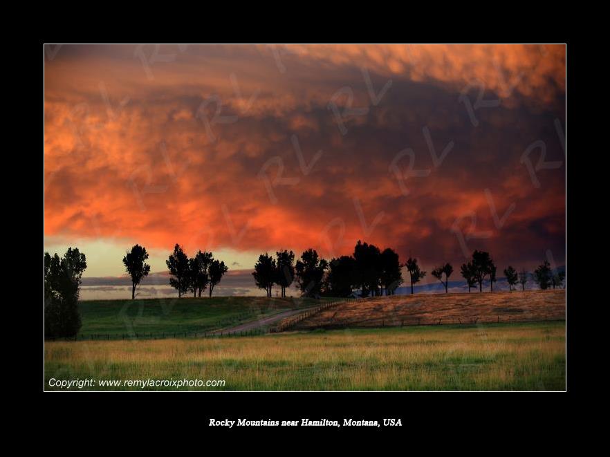 Rocky Mountains Hamilton Montana USA www.remylacroixphoto.com