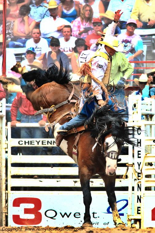 Cheyenne Frontier Days rodeo Wyoming USA www.remylacroixphoto.com