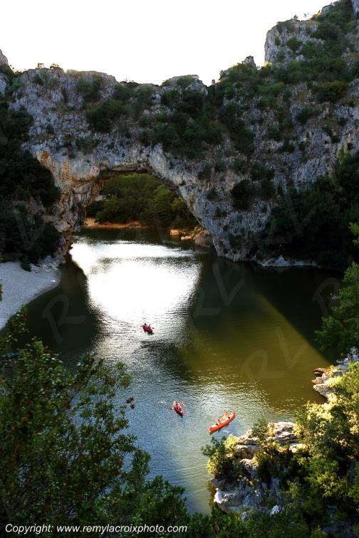 Gorges de l'Ard�che site de Pont-d'Arc Ard�che Rh�ne Alpes France