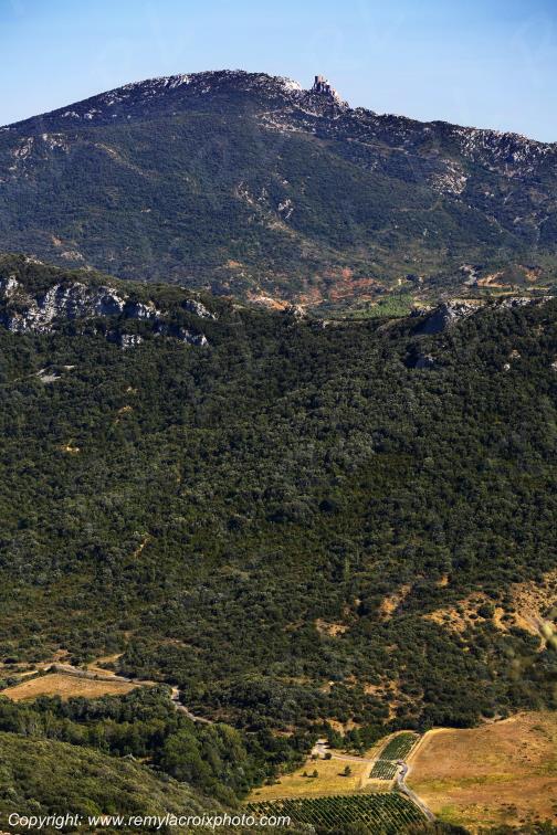 Ch�teau Cathare de Qu�ribus Corbi�res Aude France