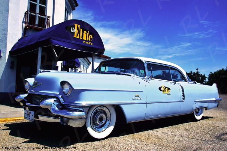Cadillac Coupe De Ville 1956 The Elite Cafe Waco Texas USA www.remylacroixphoto.com