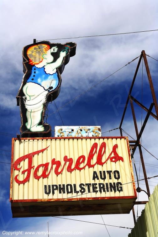 Idaho Falls Store Sign Idaho Rocky Mountains USA www.remylacroixphoto.com