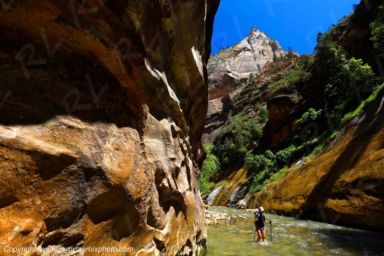 Zion National Park Riverside Walk Utah USA