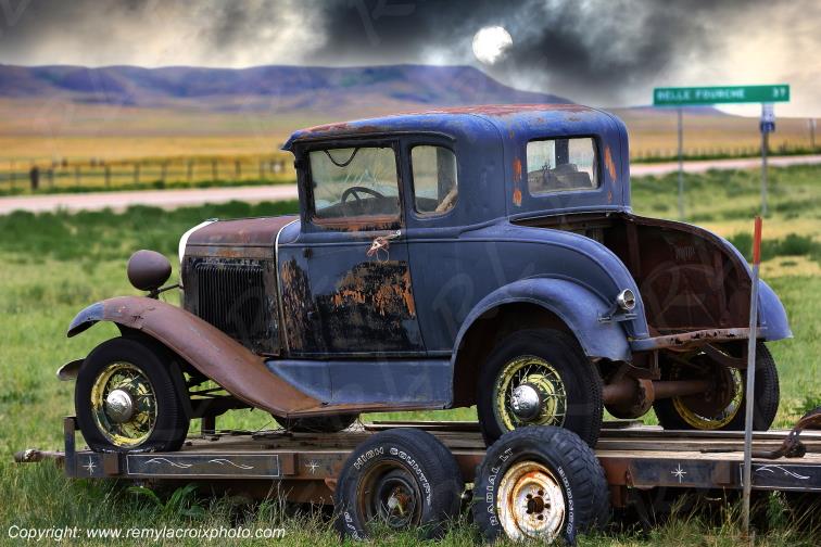 Ford T Broadus Montana USA www.remylacroixphoto.com