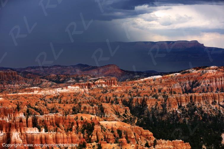 Inspiration Point Bryce Canyon National Park Utah USA