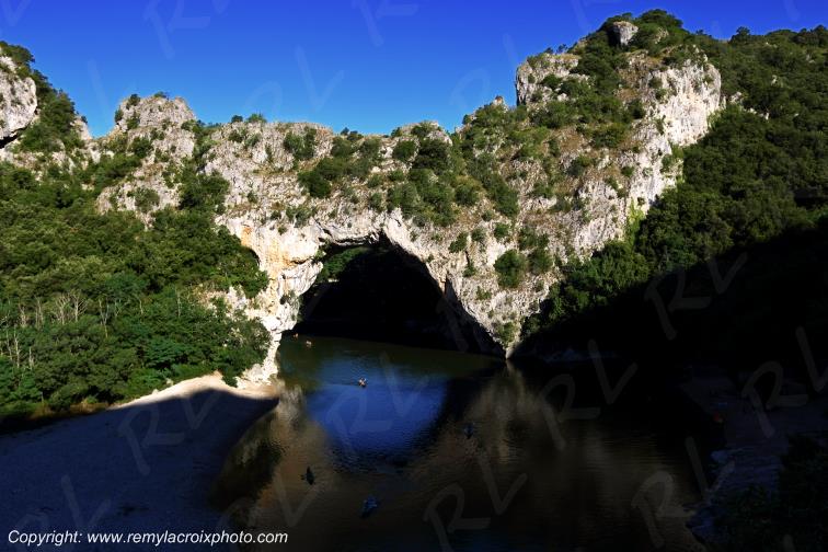 Gorges de l'Ard�che site de Pont-d'Arc Ard�che Rh�ne Alpes France