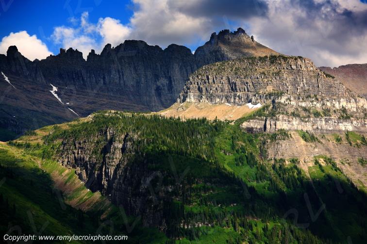 Rocky Mountains Glacier National Park Montana USA