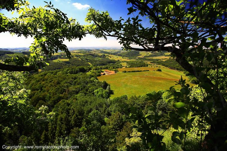 Rocher Saint Vincent Montagne Bourbonnaise Allier Auvergne France
