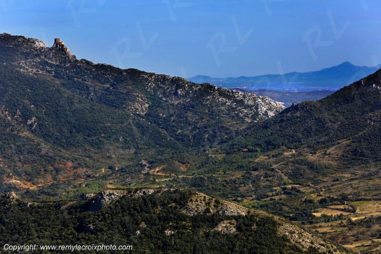 Ch�teau Cathare de Qu�ribus Peyrepertuse Corbi�res Aude France