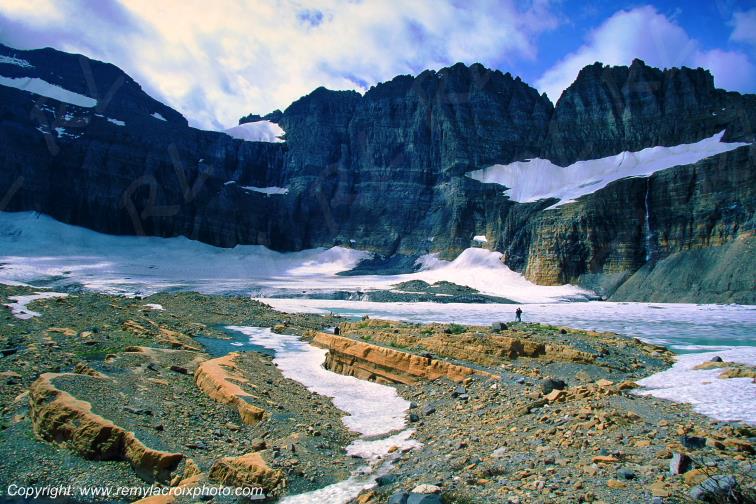 Grinnell Glacier Rocky Mountains Glacier National Park Montana USA www.remylacroixphoto.com