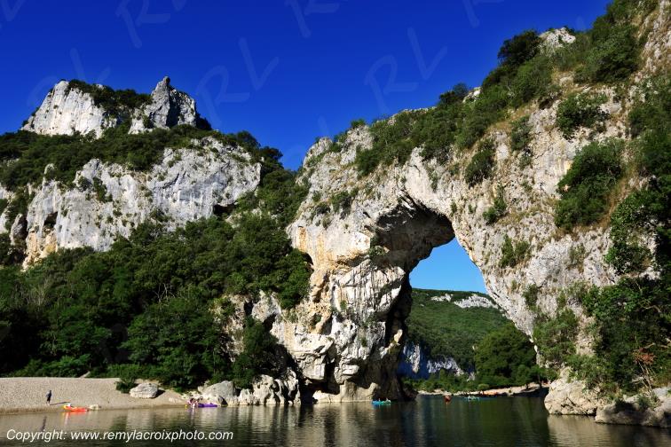 Gorges de l'Ard�che site de Pont-d'Arc Ard�che Rh�ne Alpes France
