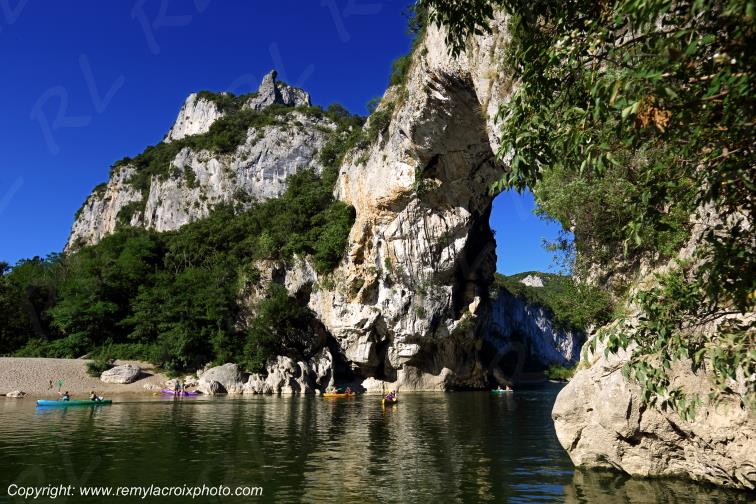 Gorges de l'Ard�che site de Pont-d'Arc Ard�che Rh�ne Alpes France