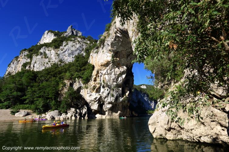 Gorges de l'Ard�che site de Pont-d'Arc Ard�che Rh�ne Alpes France