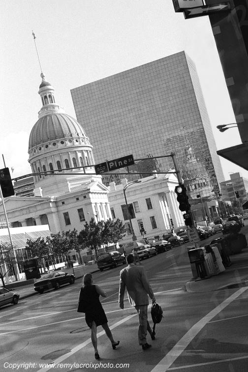 Quartier des affaires,St Louis,Missouri,USA