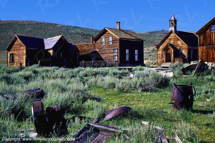 Bodie Ghost-town Californie California USA www.remylacroixphoto.com