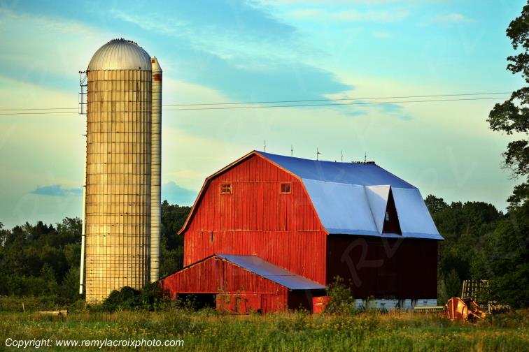 Red Barn Tranary Michigan USA
