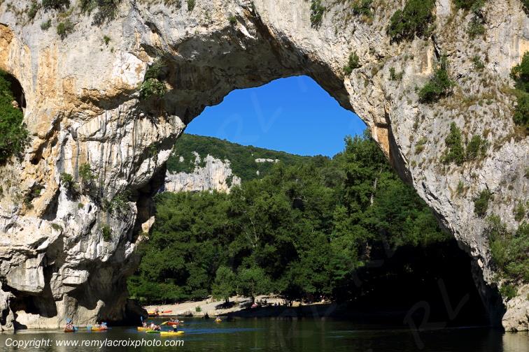Gorges de l'Ard�che site de Pont-d'Arc Ard�che Rh�ne Alpes France
