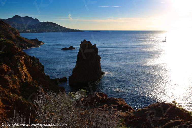 Cap du Dramont corniche de l'Esterel C�te d'Azur Var France