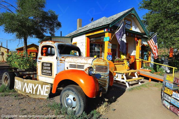 Historic Old Route 66 Seligman Arizona USA www.remylacroixphoto.com