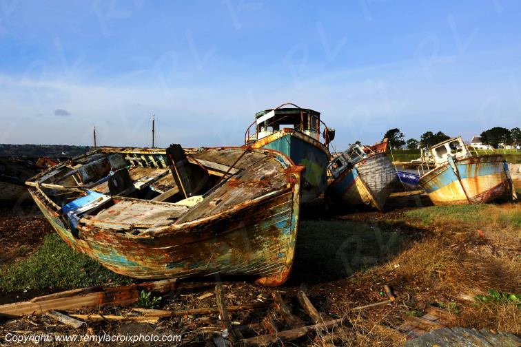 Cimeti�re marin de Rostellec Finist�re Bretagne France