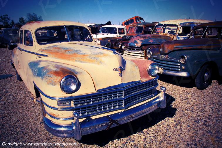 Chrysler Imperial 1948 wreck Bozeman Montana USA www.remylacroixphoto.com