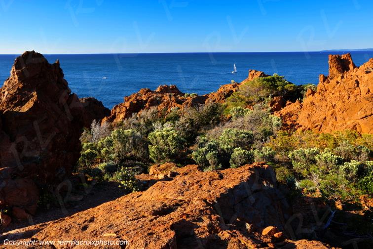 Cap du Dramont corniche de l'Esterel C�te d'Azur Var France