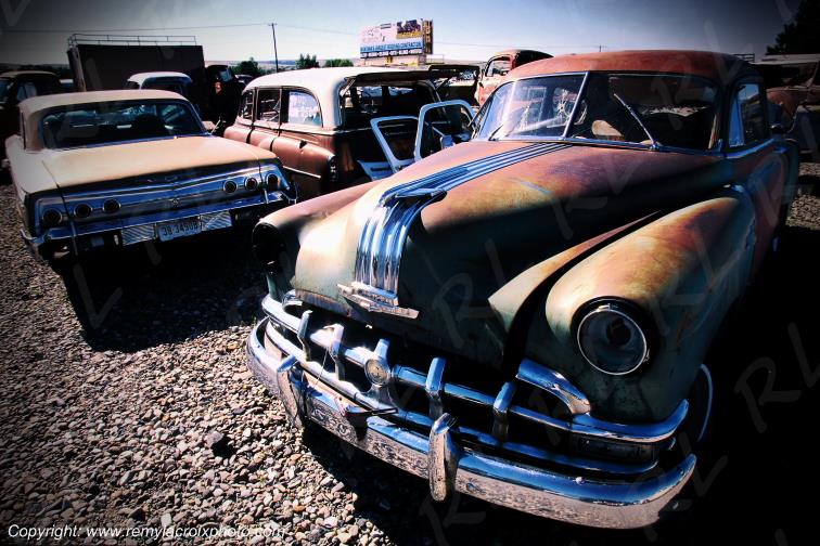 Pontiac Chieftain 1950 wreck Bozeman Montana USA www.remylacroixphoto.com