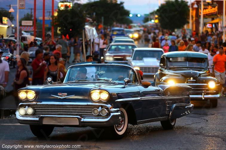 Chevrolet Impala 1958 Albuquerque Car Show Route 66 New Mexico USA www.remylacroixphoto.com