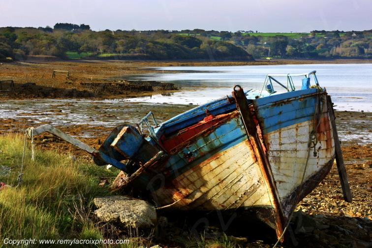 Cimeti�re marin de Rostellec Finist�re Bretagne France