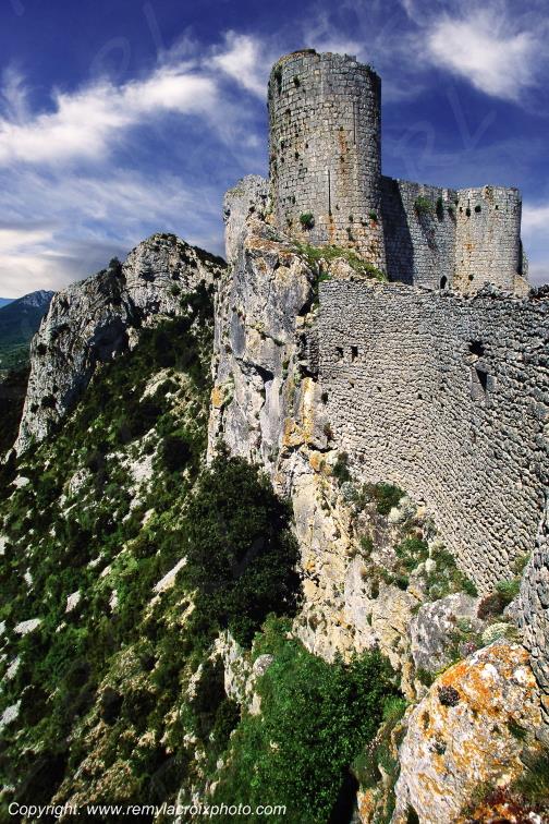 Peyrepertuse Ch�teau Cathare Corbi�res Aude Occitanie France www.remylacroixphoto.com