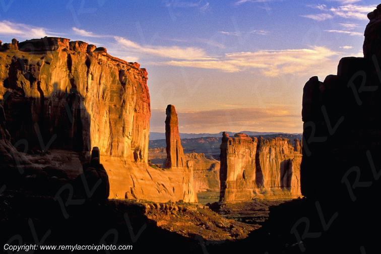 Park Avenue Arches National Park Utah USA