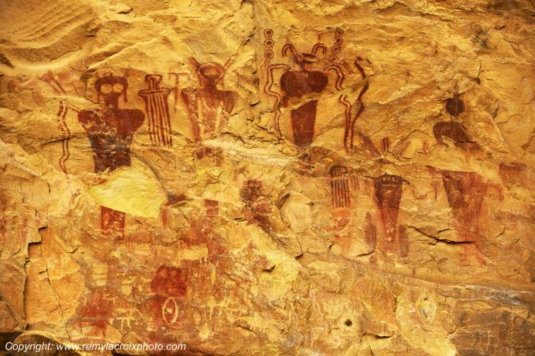 Sego Canyon Petroglyphs Utah USA Natives Indians www.remylacroixphoto.com