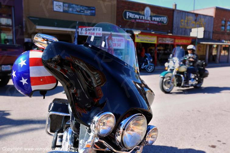 Harley-Davidson Custer Bikers Black Hills South Dakota USA