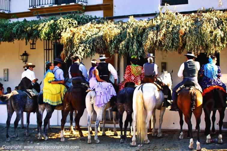 Romeria del Rocio Andalousie Espagne Spain Espana www.remylacroixphoto.com #elrocio #flamenco
