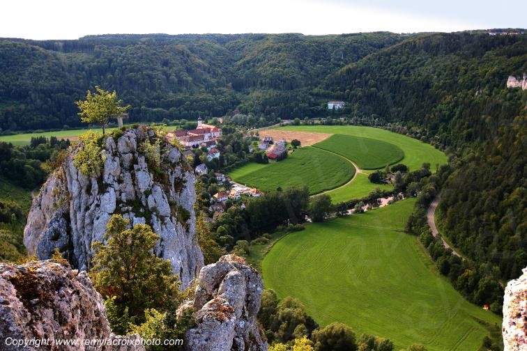 Abbaye b�n�dictine Saint Martin de Beuron Parc national Obere Donau Danube River Allemagne Deutchland Germany Europe Europ www.remylacroixphoto.com