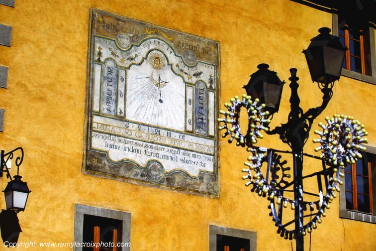 Brian�on cadran solaire Hautes Alpes Provence-Alpes-C�te d'Azur PACA France www.remylacroixphoto.com