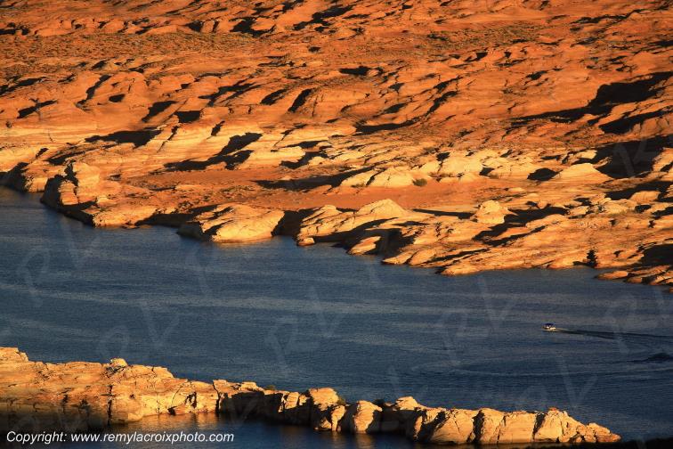 Lac Powell Glen Canyon Naional Recreation Area Arizona USA