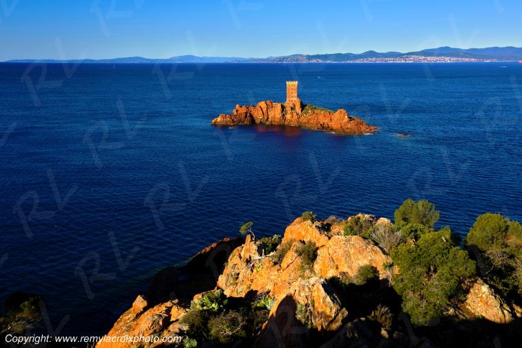 Cap du Dramont �le d'Or corniche de l'Esterel C�te d'Azur Var France