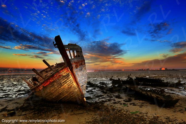 �paves de bateaux Port de G�vres Morbihan Bretagne France