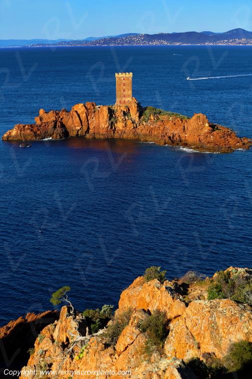 Cap du Dramont �le d'Or corniche de l'Esterel C�te d'Azur Var France