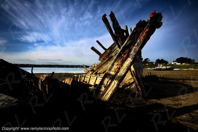 Cimeti�re marin de Rostellec Finist�re Bretagne France