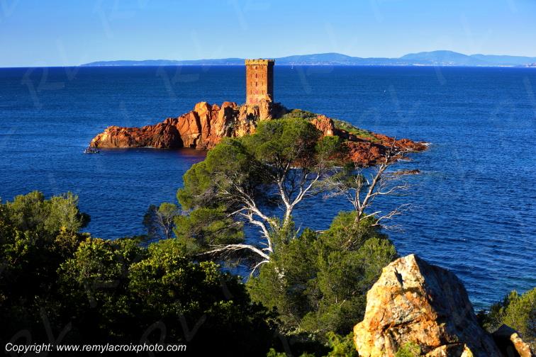 Cap du Dramont �le d'Or corniche de l'Esterel C�te d'Azur Var France